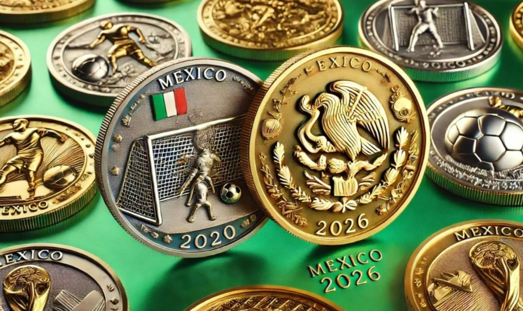 México emitirá moneda conmemorativa por Mundial de 2026