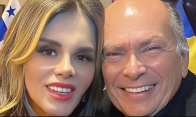 Padre de Checo Pérez es captado de la mano junto a Lucía Méndez