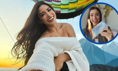 Tammy Parra quema billete de 500 pesos y usuarios la critican por su inalcanzable estilo de vida