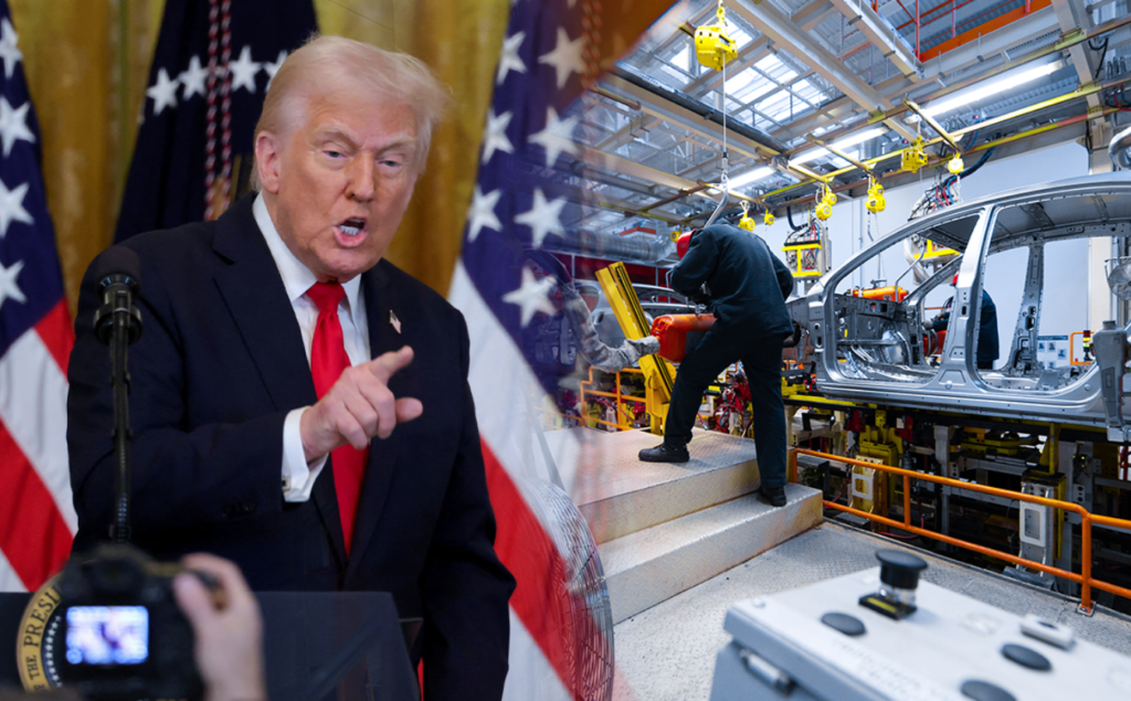Trump impone aranceles del 25% a los autos que no se fabriquen en EU