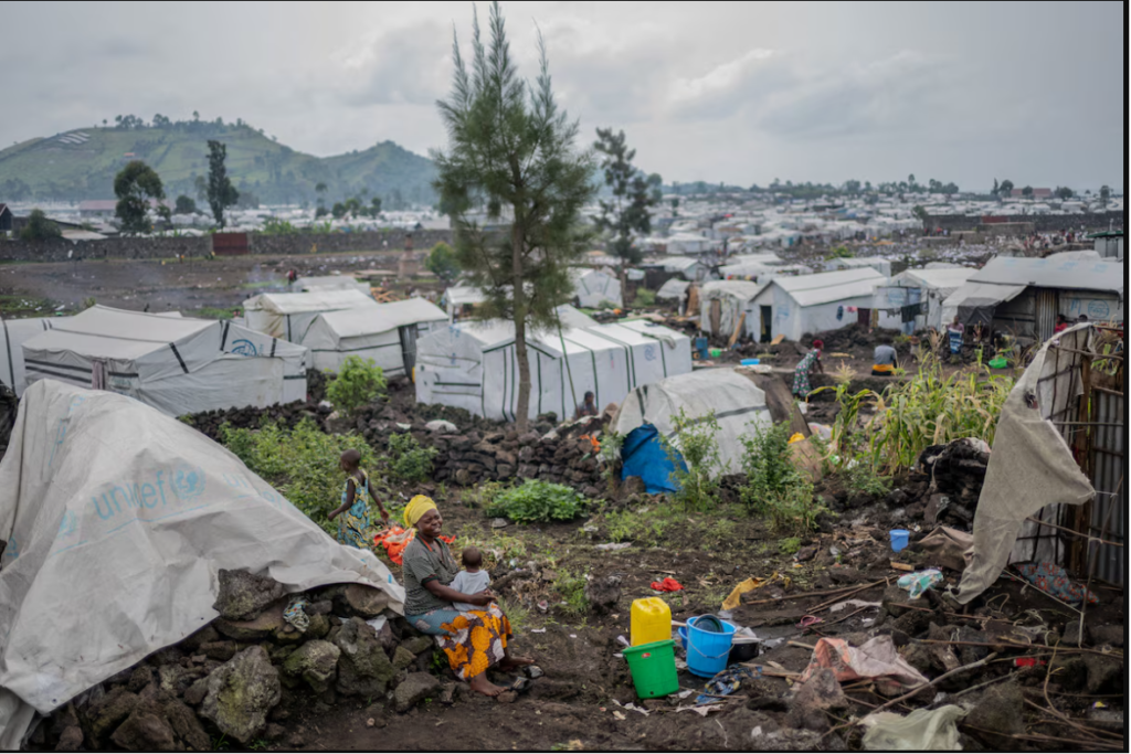 Unicef registró más de 850.000 desplazados por la violencia en el Congo