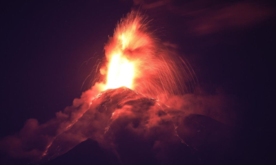 Volcán de Fuego en Guatemala pone en alerta a su población por erupciones