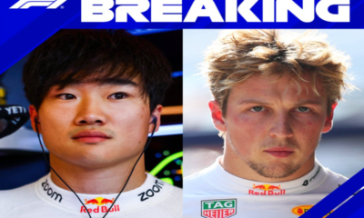 Yuki Tsunoda sustituye a Liam Lawson en Red Bull