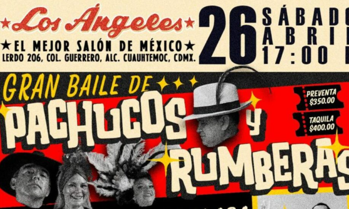 Baile de pachucos y rumberas regresa al Salón Los Ángeles