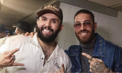 Carín León lanzará nueva canción junto al futbolista Sergio Ramos