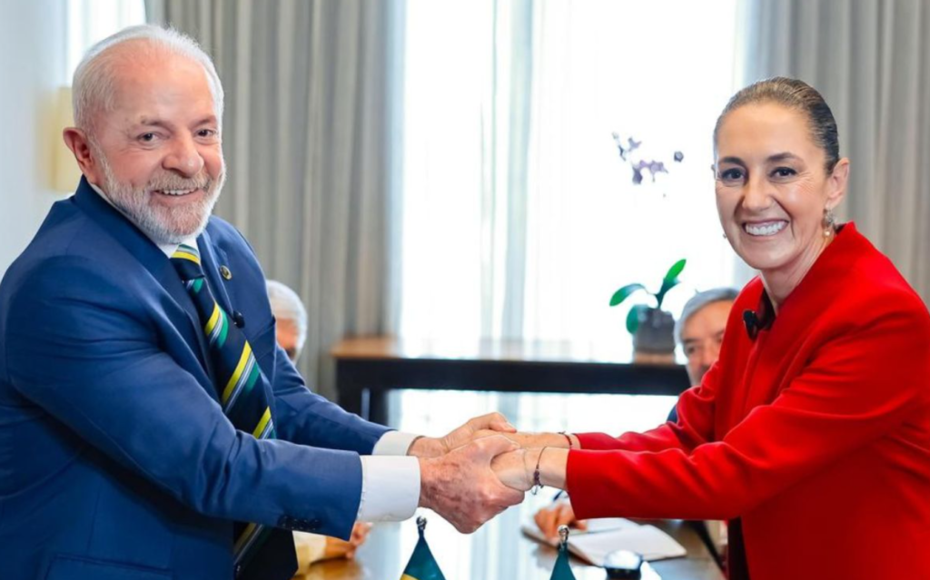 Sheinbaum y Lula acuerdan fortalecer relación industrial entre México y Brasil