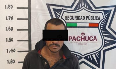 Detienen a sujeto con motocicleta robada en Pachuca