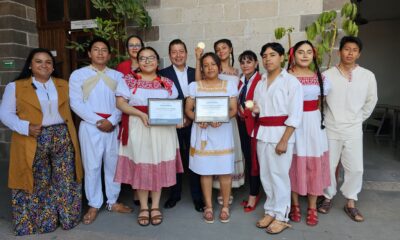 CECyTE Hidalgo galardonado con la Medalla al Mérito a favor de la diversidad cultural