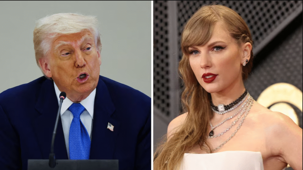 Donald Trump vuelve a arremeter contra Taylor Swift