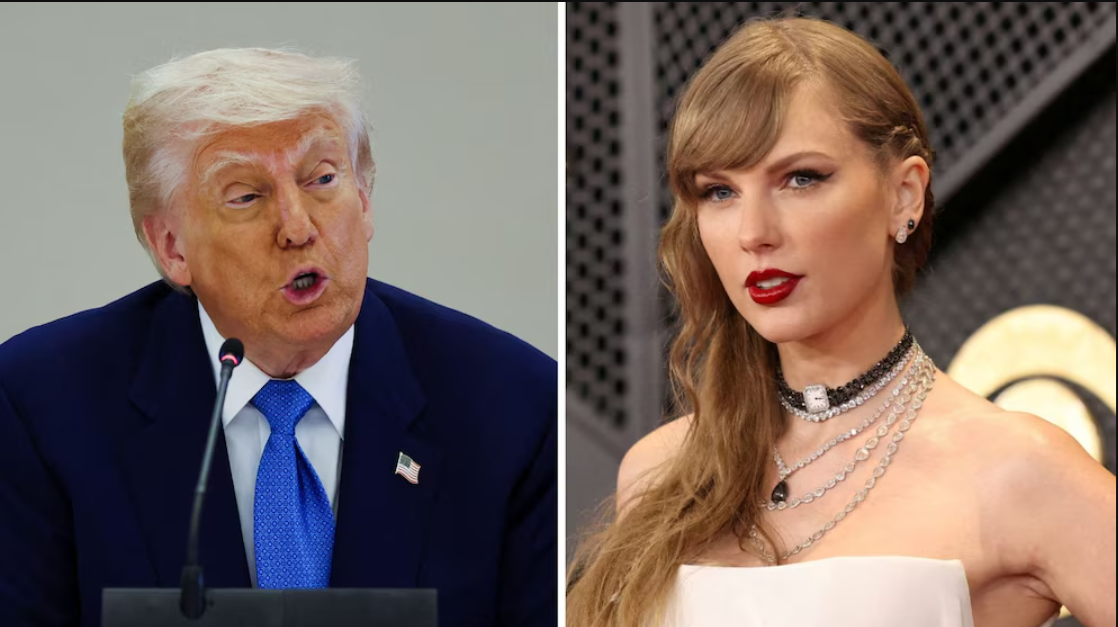 Donald Trump vuelve a arremeter contra Taylor Swift