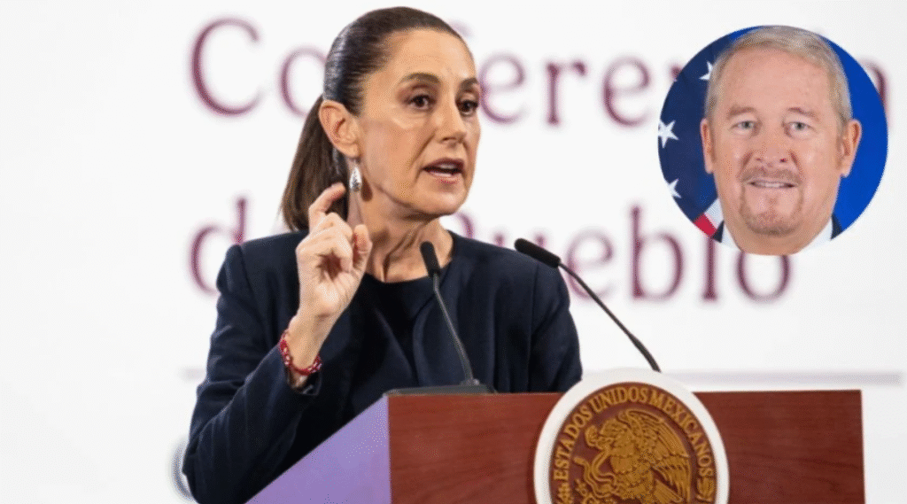 Sheinbaum recibirá al nuevo embajador de EU el lunes en Palacio Nacional