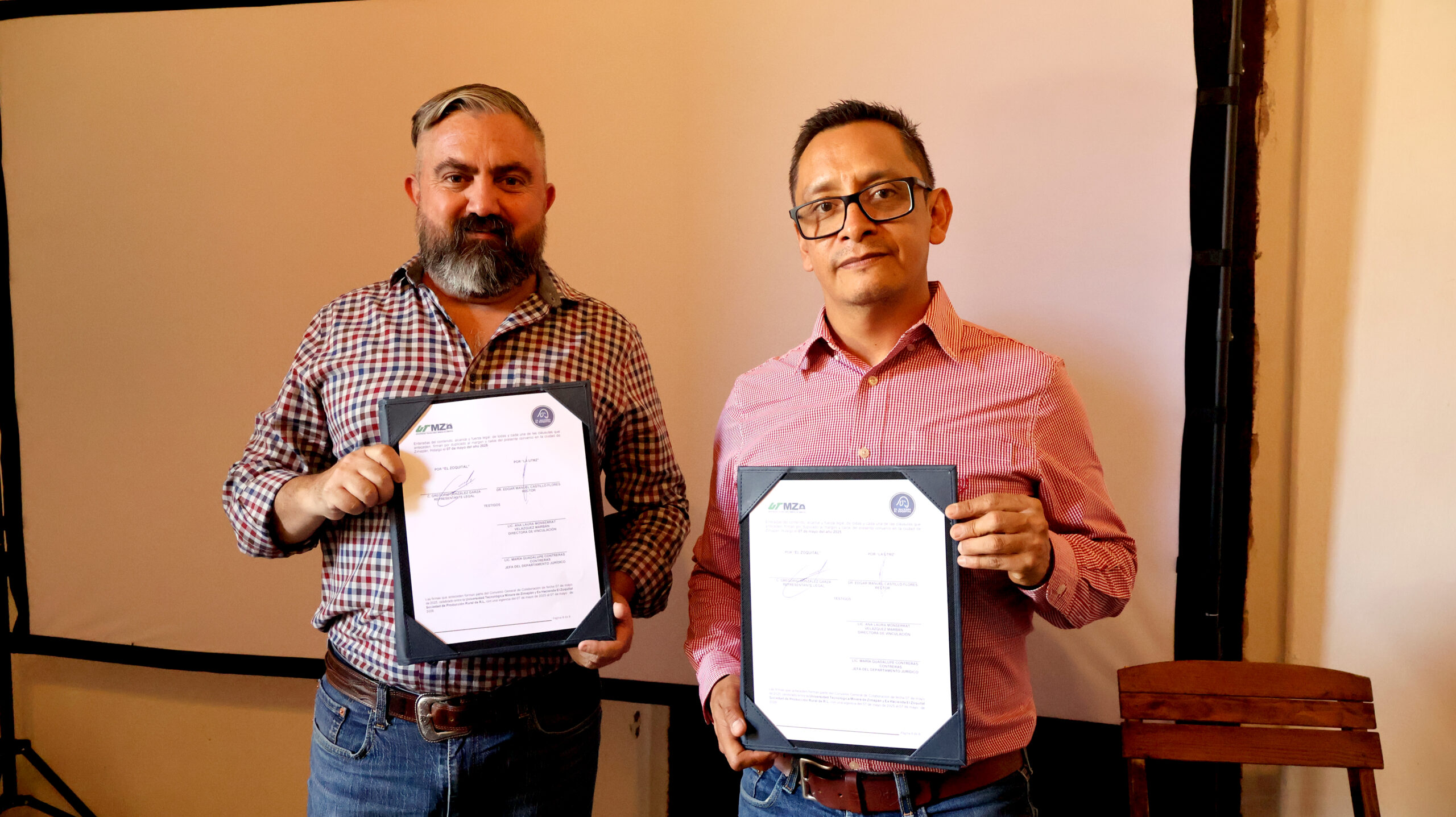 UTMZ firma convenio para fortalecer la formación práctica de estudiantes