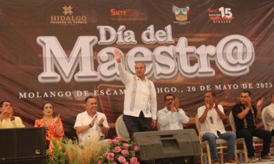 Reconocen SEPH y SNTE la labor de docentes en Atlapexco y Molango