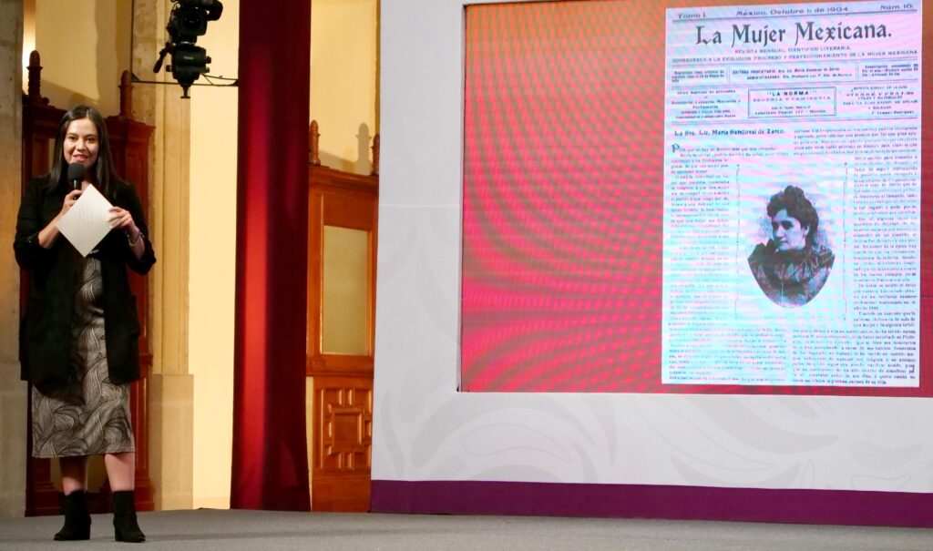 Conmemora SEP aniversario luctuoso de María Asunción Sandoval Olaes, primera abogada del país