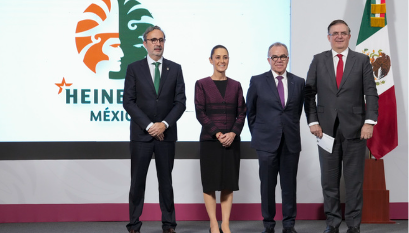 Anuncia Heineken inversión de 2 mil 750 mdd en Yucatán y AMPIP destina 626 mdd para el desarrollo de 13 parques industriales