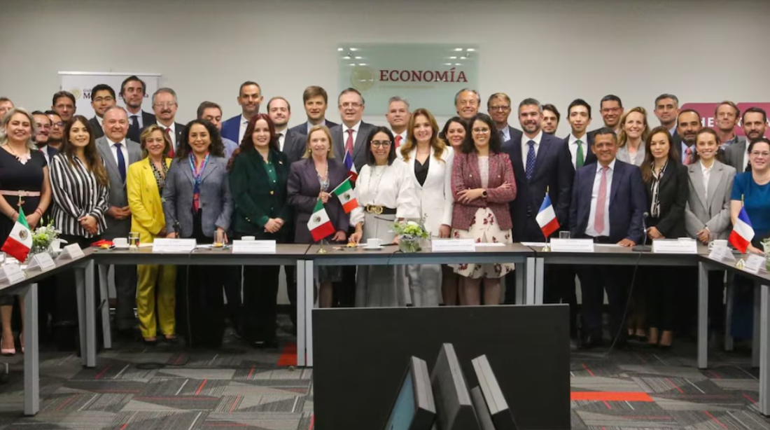 Ebrard ayudará a facilitar la inversión de Francia en México