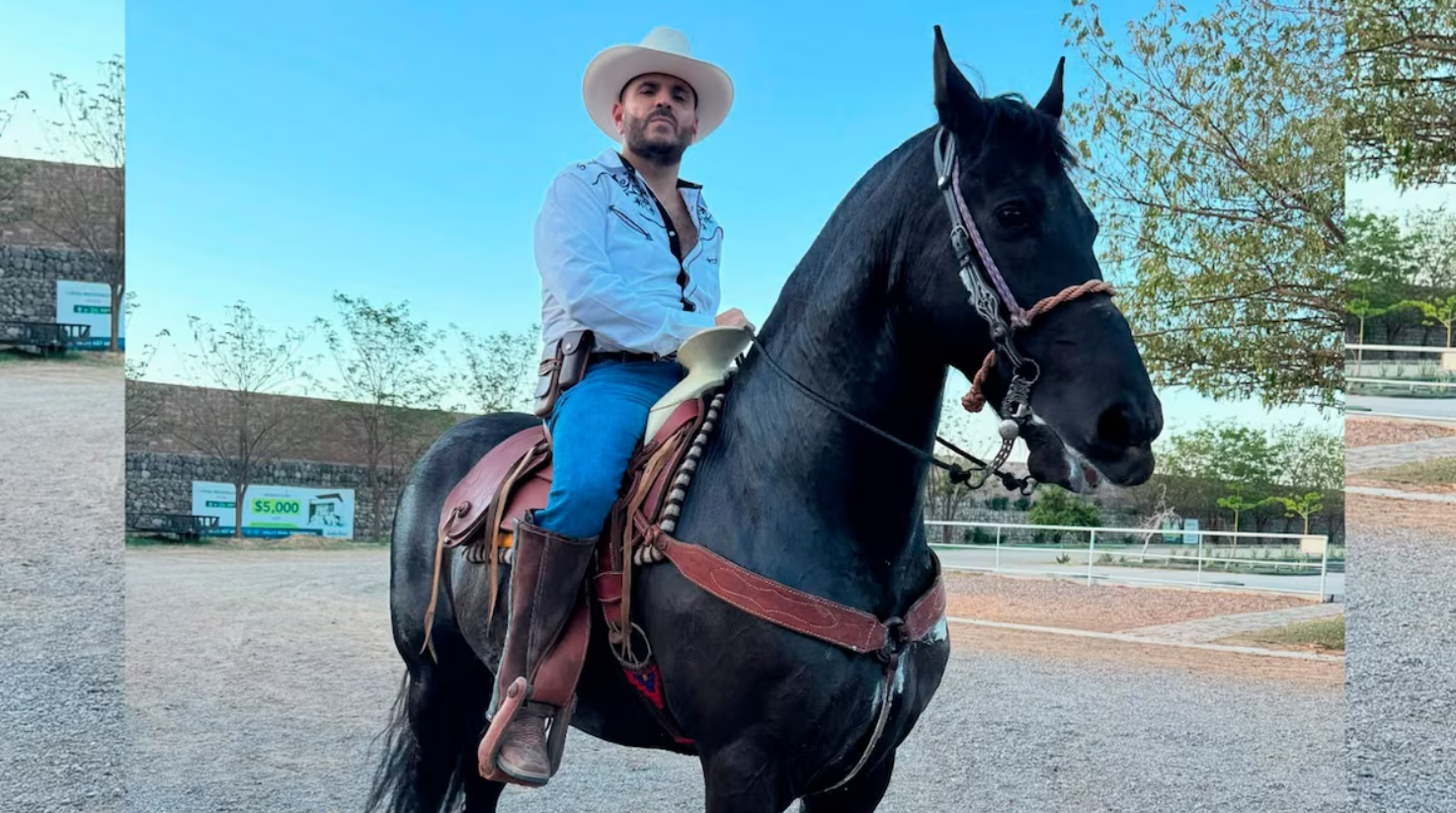 El Komander se hace viral por invitar a todos a una fiesta masiva en su rancho