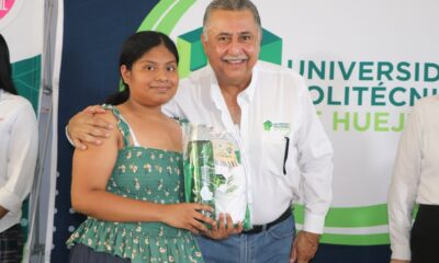 Estudiantes de la UPH reciben reconocimientos y apoyos para prácticas académicas