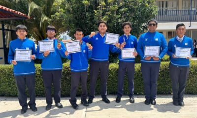 Estudiantes del CECyTEH van a Olimpiada Mexicana de Informática