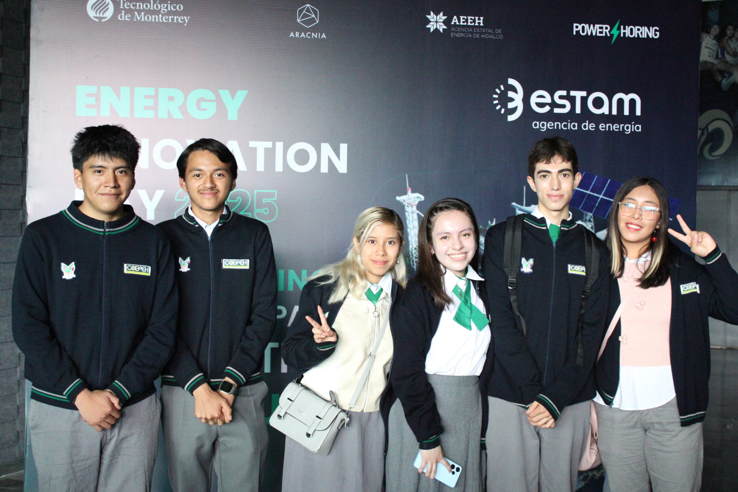 Estudiantes del Cobaeh ganan tres primeros lugares en Energy Innovation Day 2025