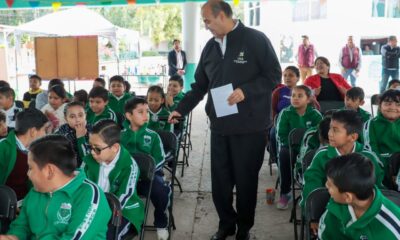 Natividad Castrejón promueve salud y becas en Tepeji del Río y Tula de Allende