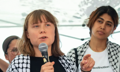 Greta Thunberg inicia travesía marítima hacia Franja de Gaza