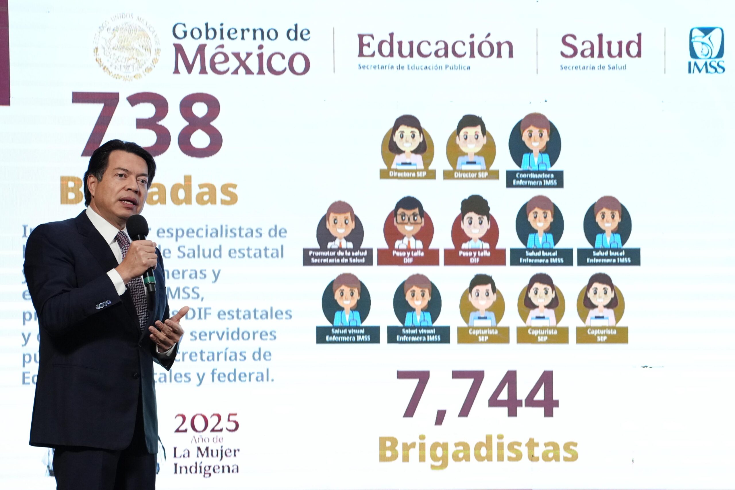 Mario Delgado destaca atención de 2.7 millones de estudiantes valorados y 10 millones de jóvenes capacitados en adicciones