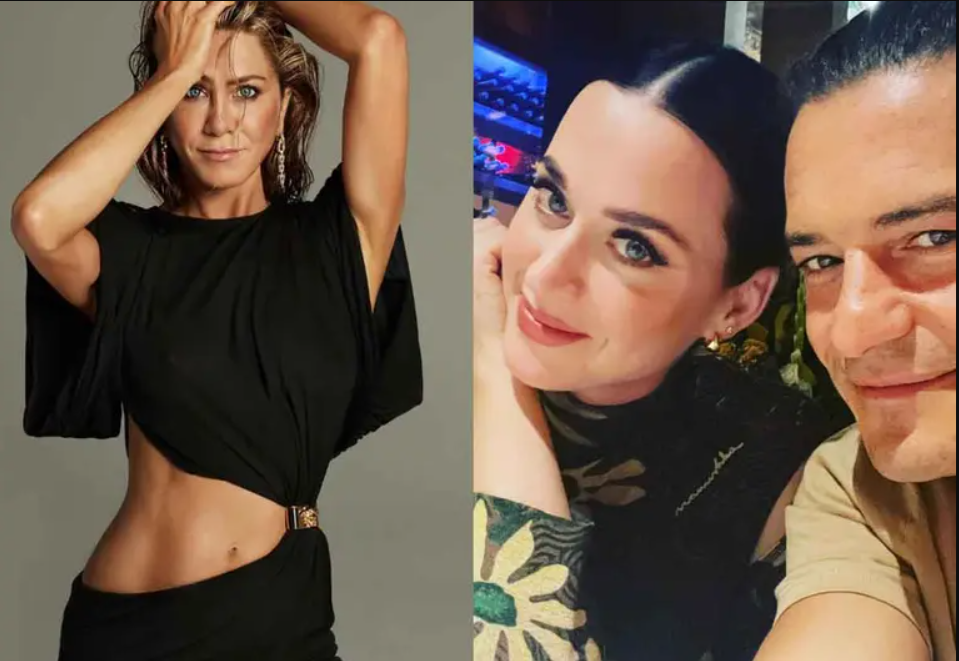 ¿Jennifer Aniston la tercera en discordia? Rumores sacuden a Katy Perry y Orlando Bloom