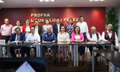 Natividad Castrejón encabezó reunión de trabajo con escuelas Normales de Hidalgo