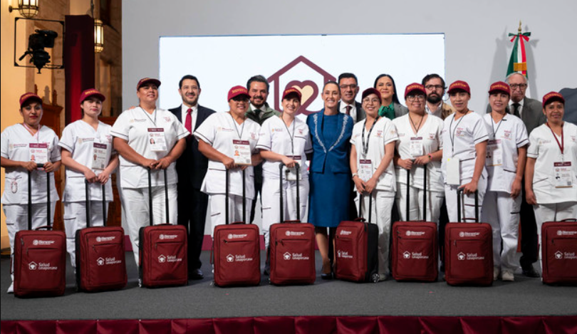 Sheinbaum encabeza el arranque nacional del programa Salud Casa por Casa