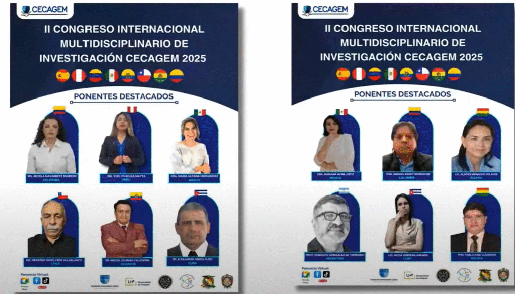 UTVM destaca en el II Congreso Internacional CECAGEM 2025