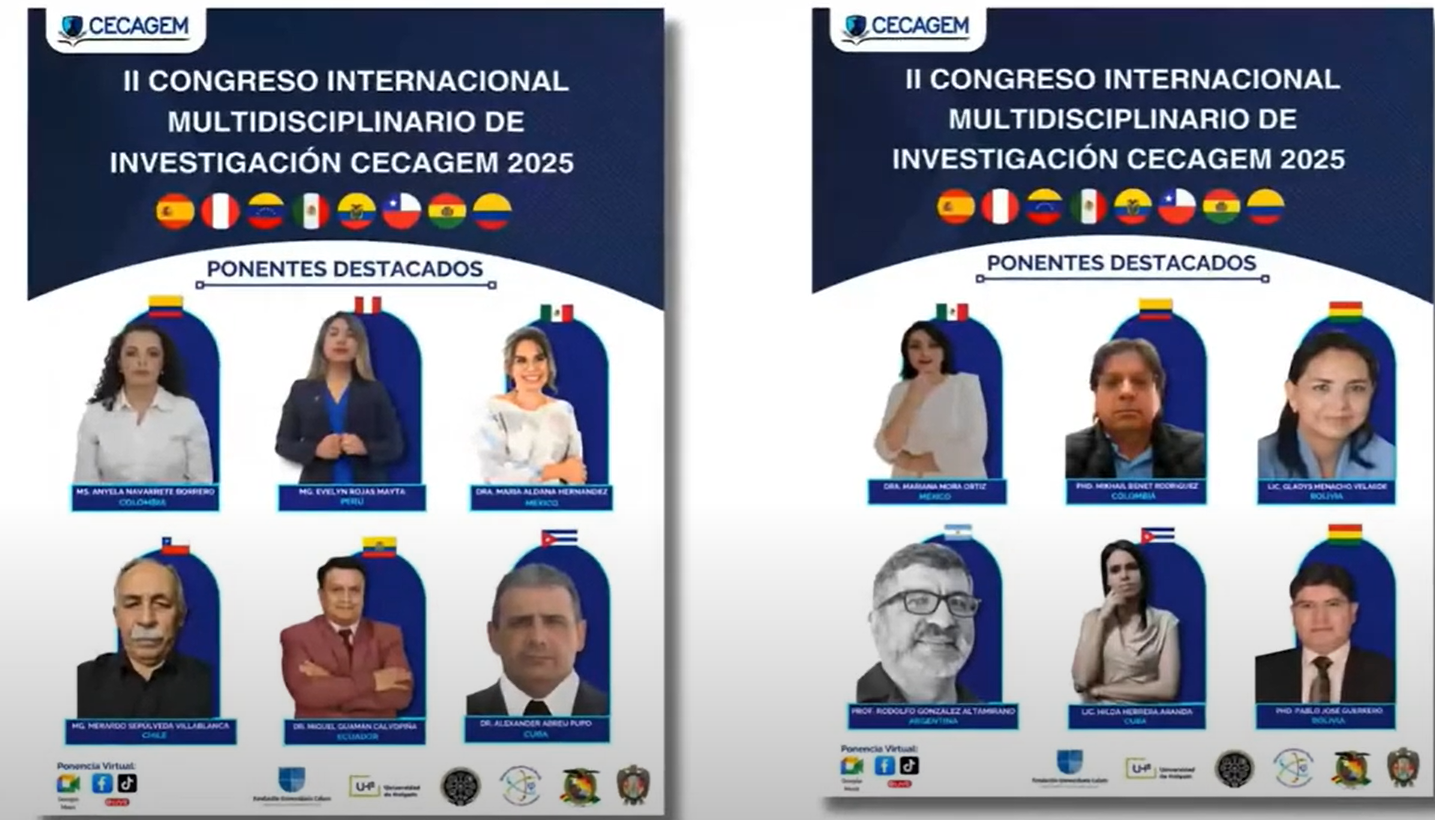 UTVM destaca en el II Congreso Internacional CECAGEM 2025