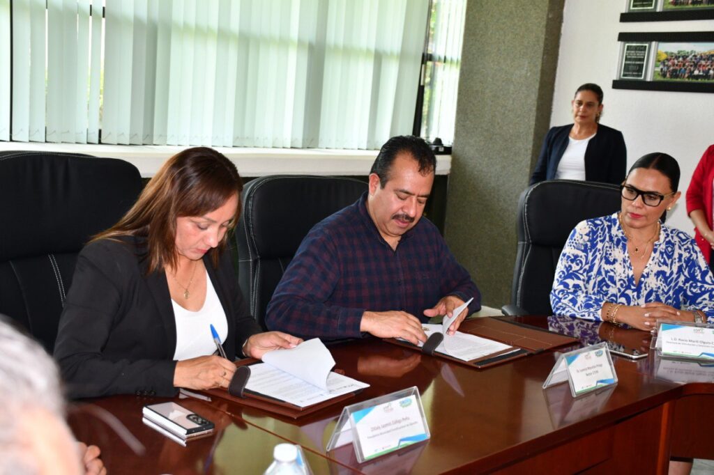 UTVM establece convenio de colaboración con el municipio de Ajacuba