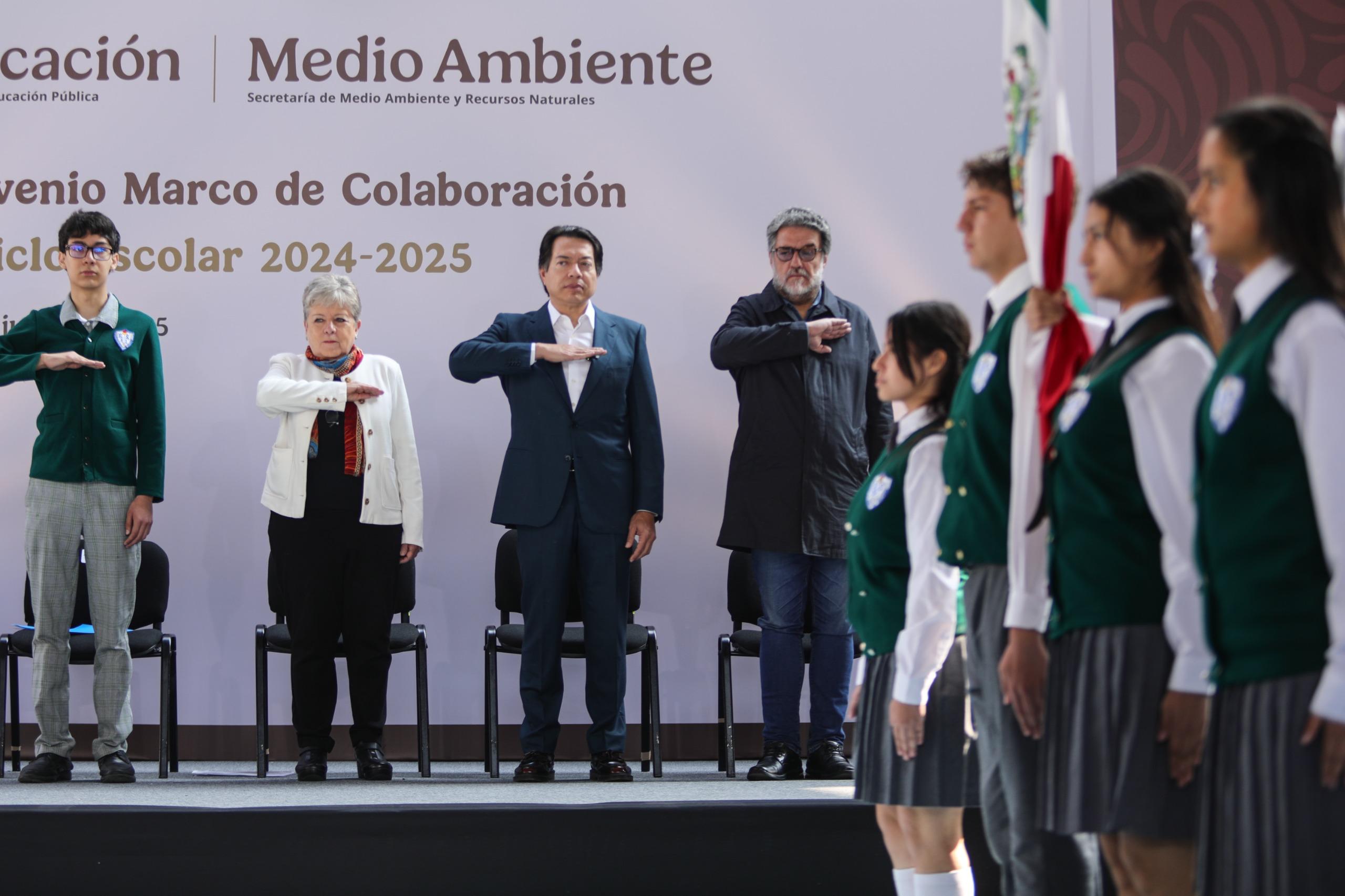 Gobierno de México fortalece educación ambiental con convenio de colaboración SEP-Semarnat