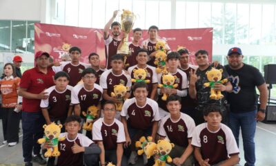 CECyTE Hidalgo, bicampeón en fútbol y primer lugar en voleibol en torneo nacional