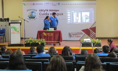 CECyTE Hidalgo realizó concurso "Cuida el Agua"