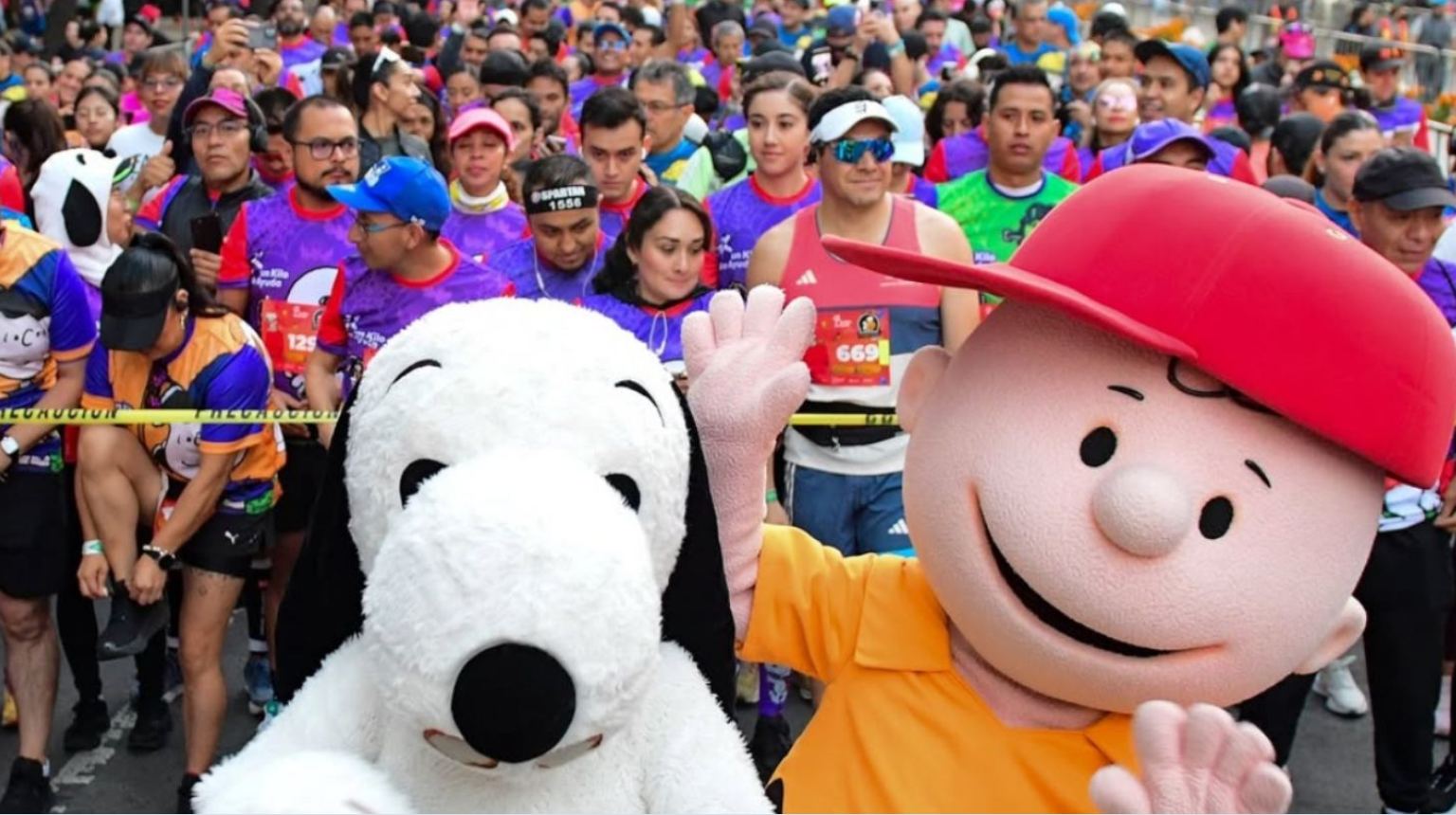 Carrera Snoopy 2025 en la CDMX: así puedes inscribirte en el evento con causa