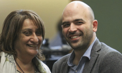 Condenan a exlider criminal italiano por amenazar al escritor Roberto Saviano