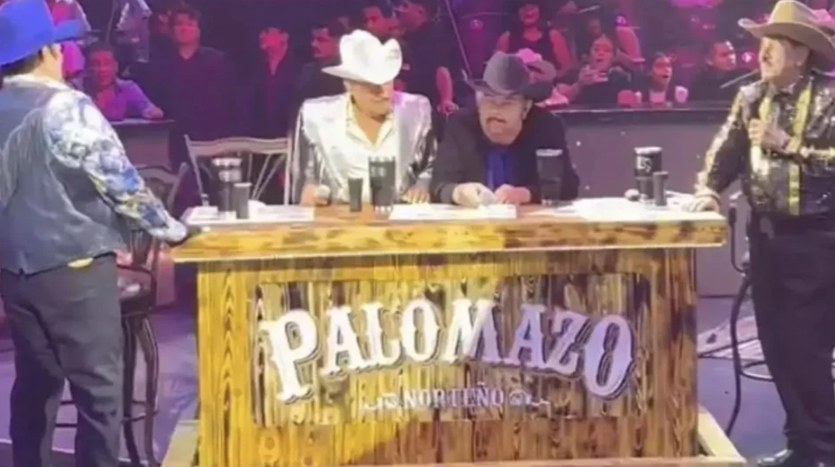 Eliseo Robles se desmaya en pleno concierto del Palomazo Norteño