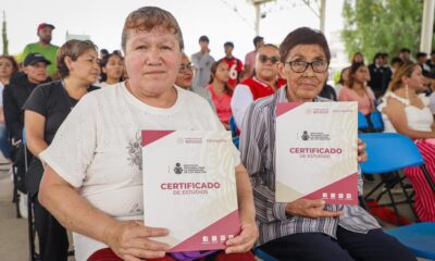 Entrega IHEA 50 certificados de educación básica en Tizayuca