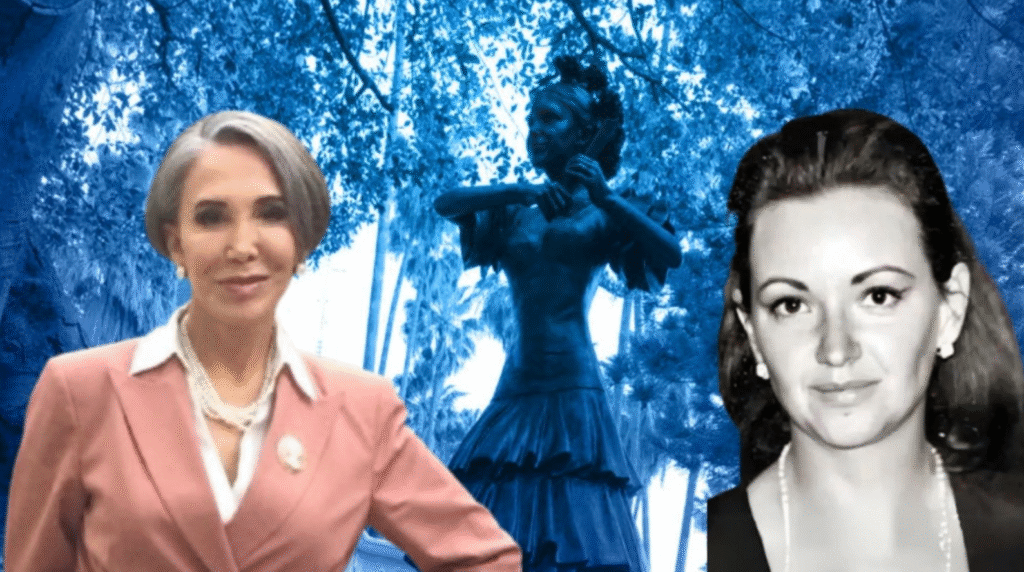 Fans de 'Chespirito: sin querer queriendo' proponen quitar la estatua de Florinda Meza y poner una Graciela Fernández