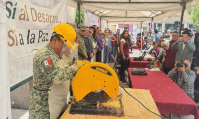 Gobierno ha recuperado más de 2 mil armas con programa “Sí al Desarme, Sí a la Paz”