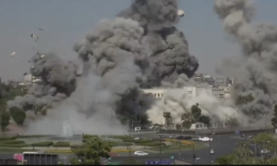 Israel bombardea palacio presidencial de Damasco