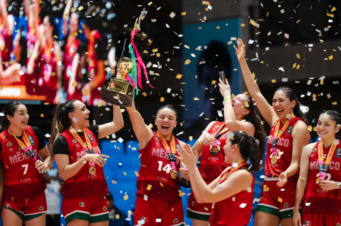 México recupera el trono del Campeonato COCABA Femenil 2025 de basquetbol