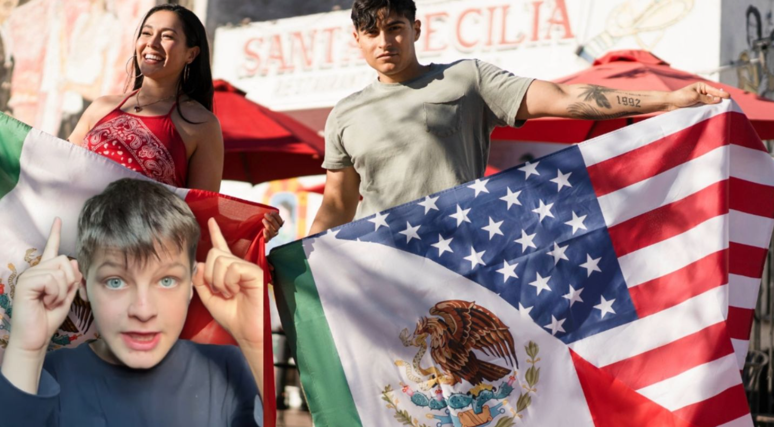 Niño texano se vuelve viral por criticar a Donald Trump y defender a México