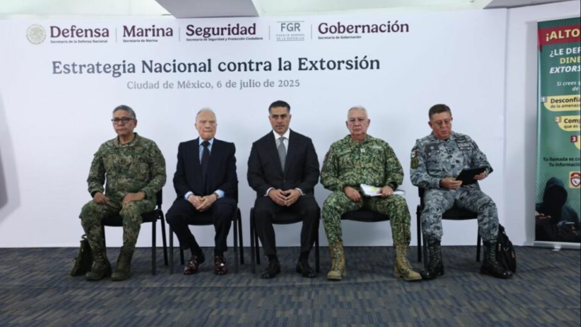 Presentan Estrategia Nacional contra la Extorsión