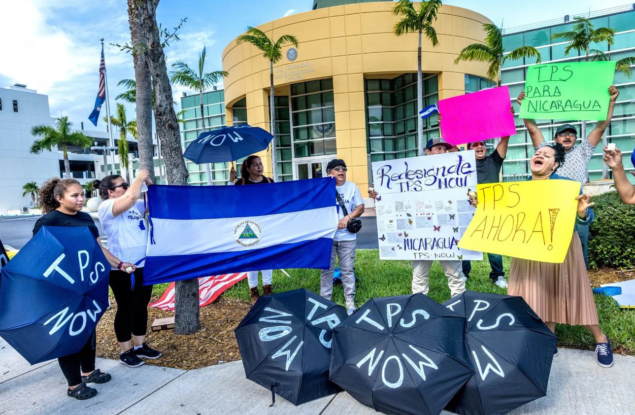 Trump elimina las protecciones para migrantes de Honduras y Nicaragua