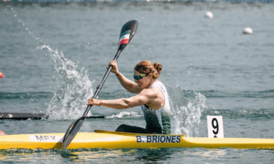 Beatriz Briones regresa a México con histórico octavo lugar en Mundial de Canotaje Milán 2025