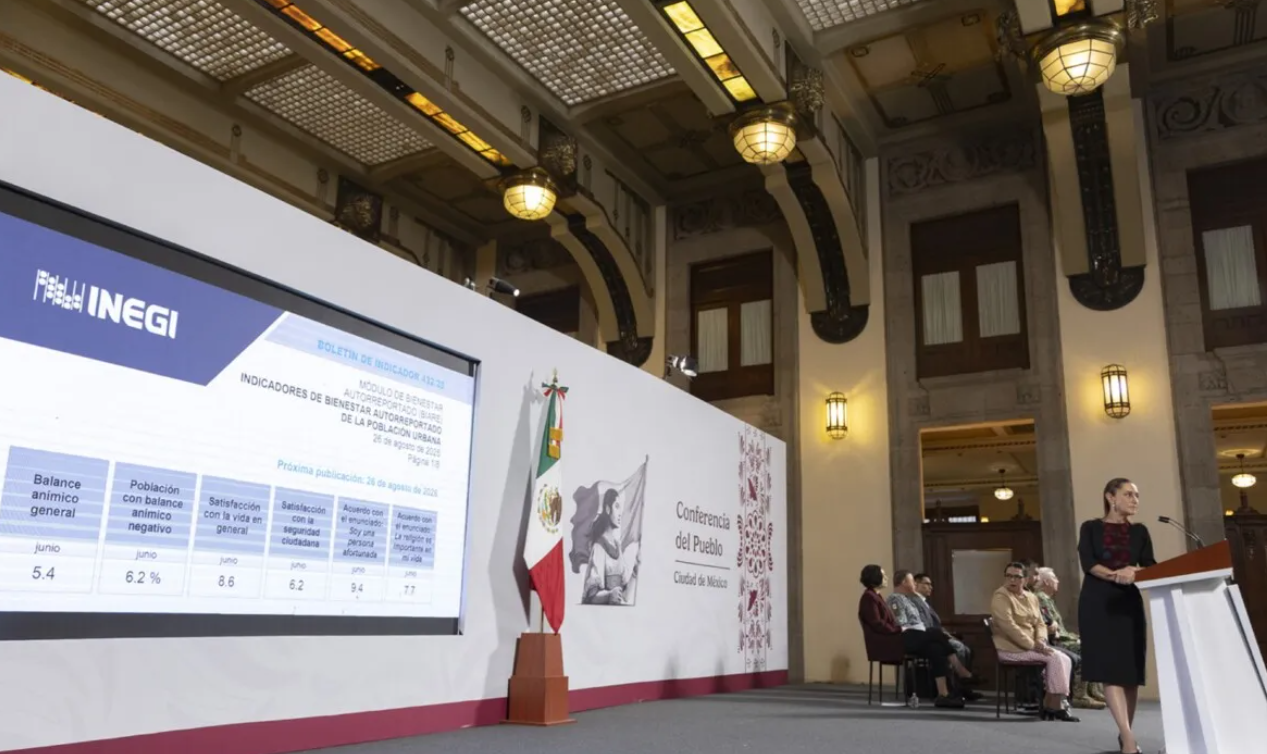 Califican con 8.6 satisfacción con la vida en México