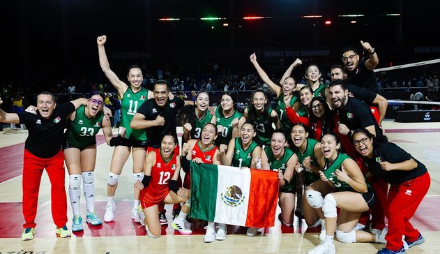 Concluye México su actuación en el Campeonato Mundial Femenil de Voleibol de Sala 2025
